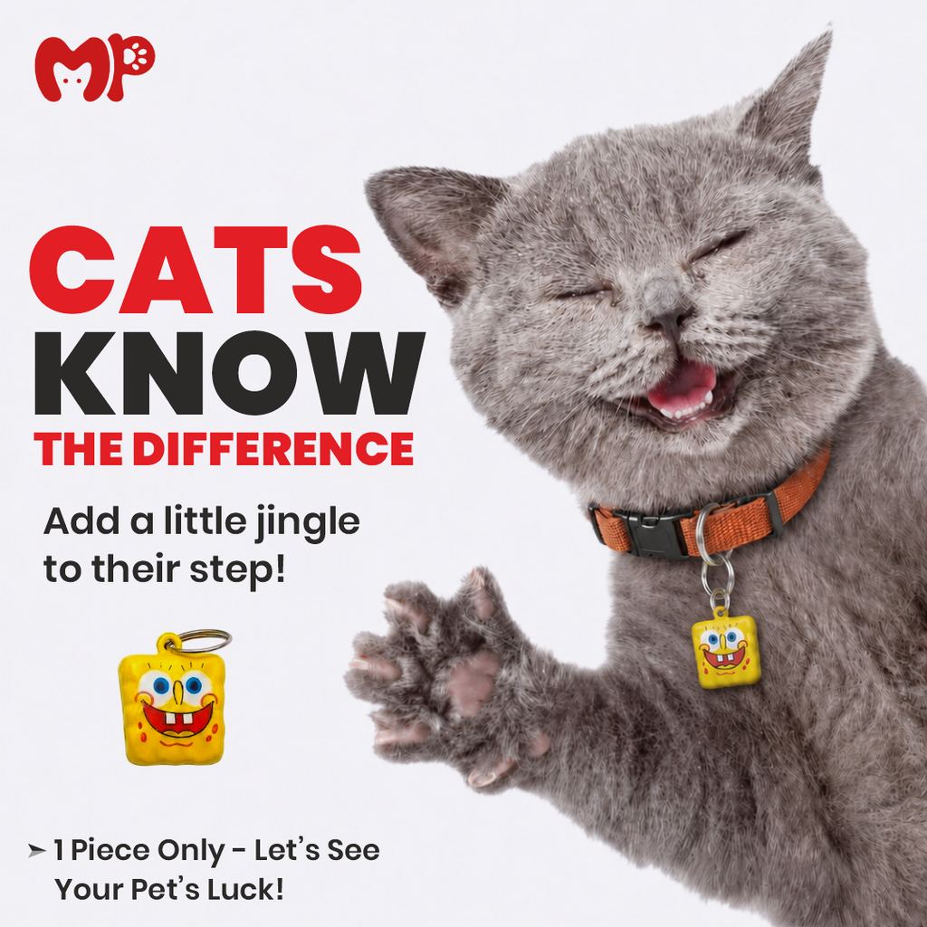 Cute Cartoon Pet Collar Bell Charm | Mystery Character Hanging Bell for Cats, Dogs & Small Pets (Random Design, 1 Piece)
