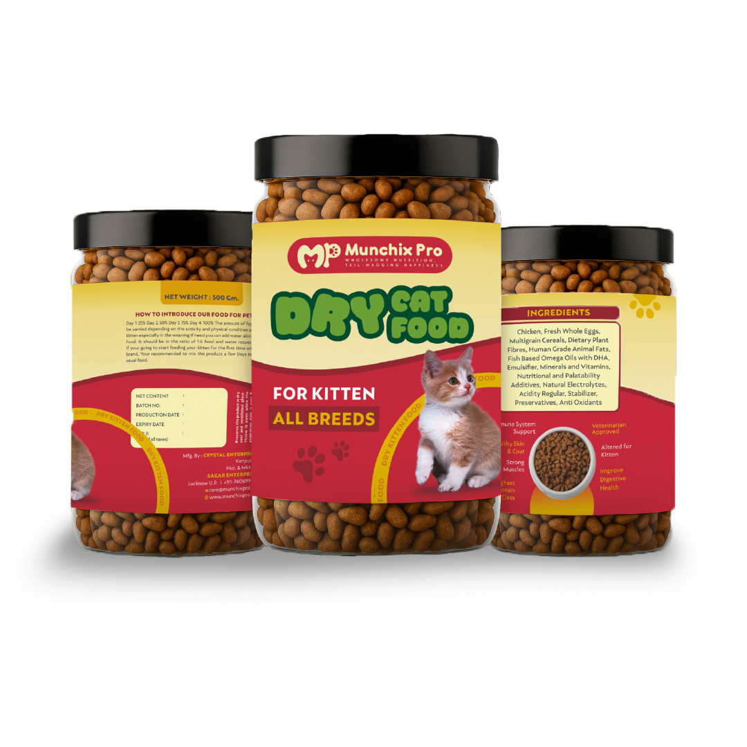 Kitten Food by Munchix Pro 500gm