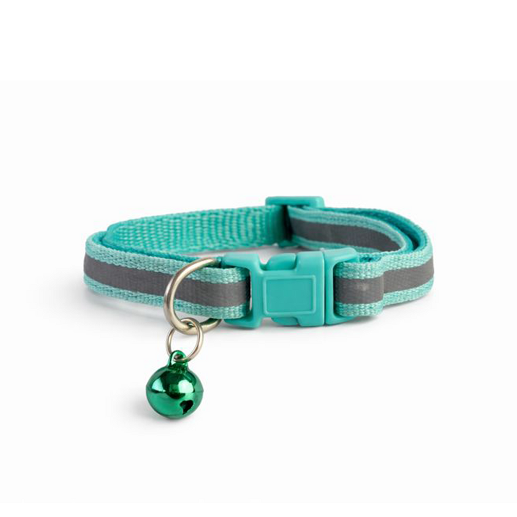 Dog & Puppy Collar With Bell - Adjustable | Reflector