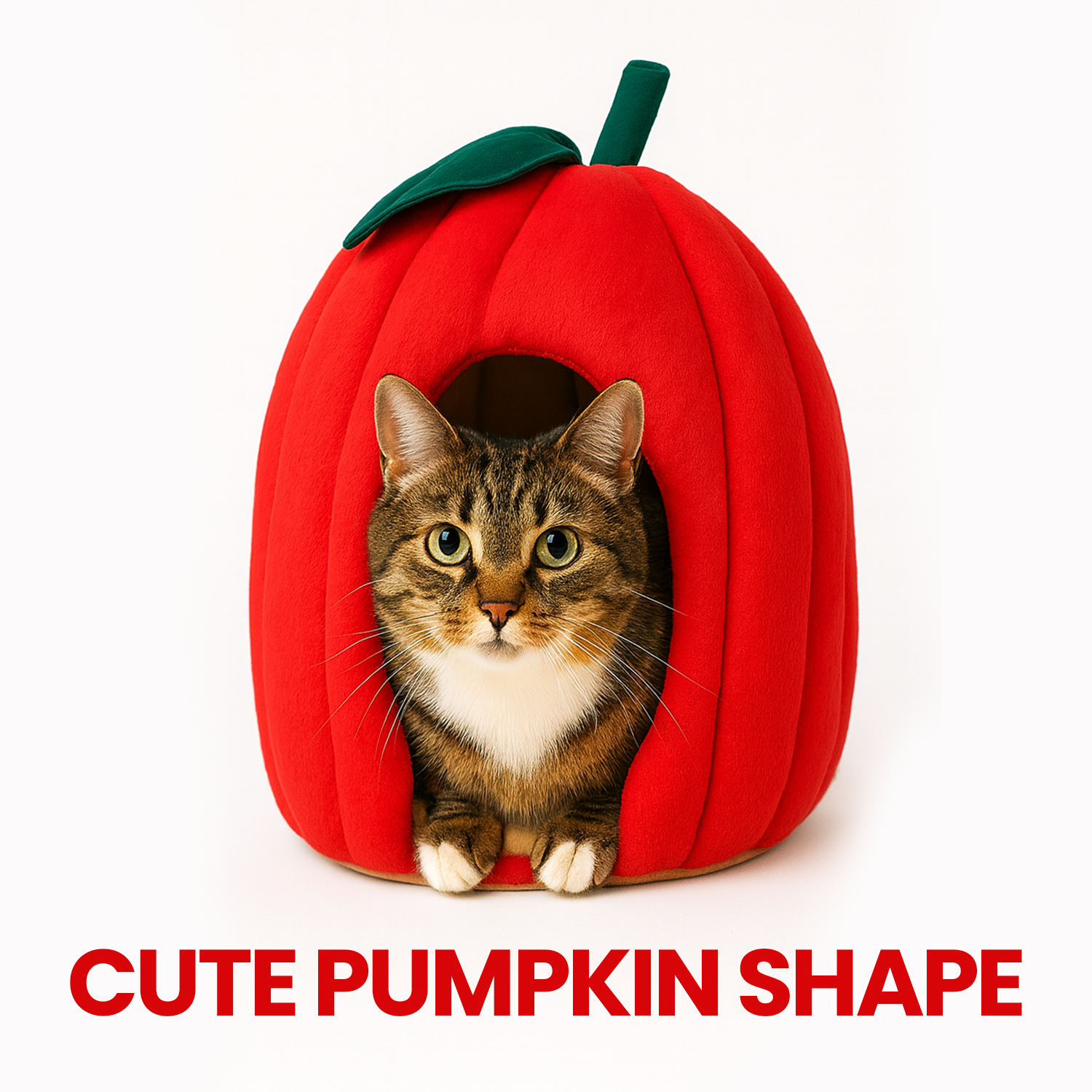 Pumpkin Pet House - Soft Toy House For Cats/Dogs - Munchix Pro