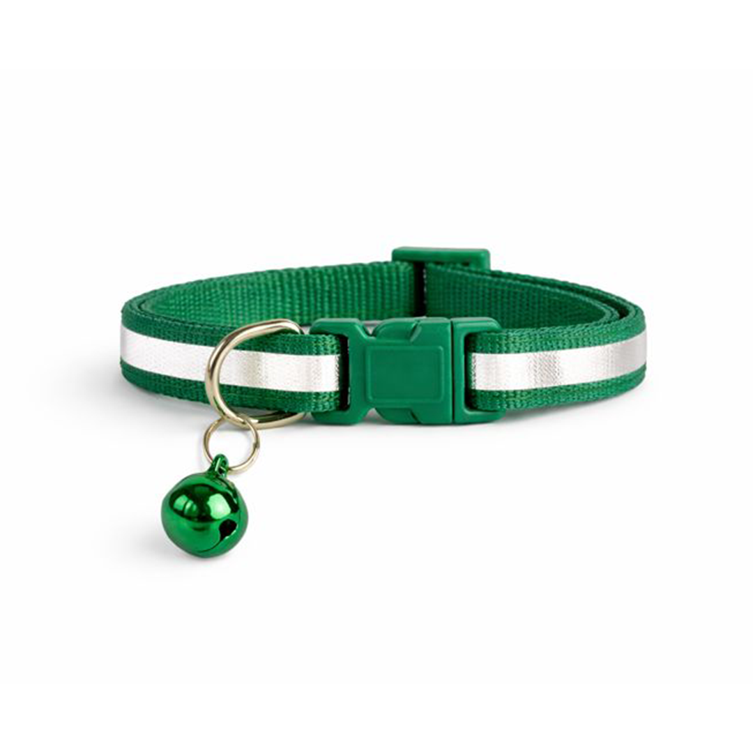 Dog & Puppy Collar With Bell - Adjustable | Reflector