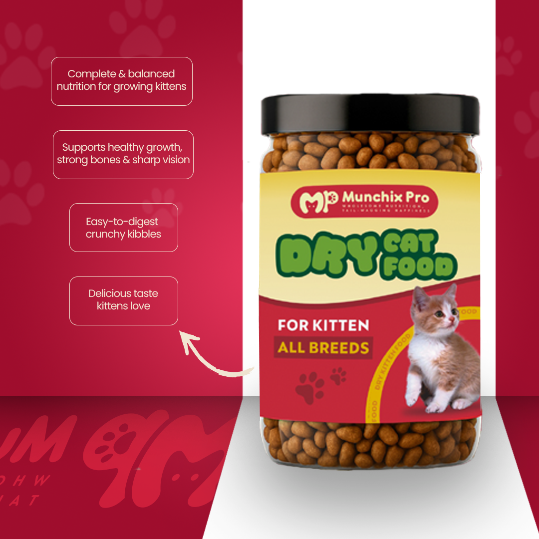 Kitten Food by Munchix Pro 500gm