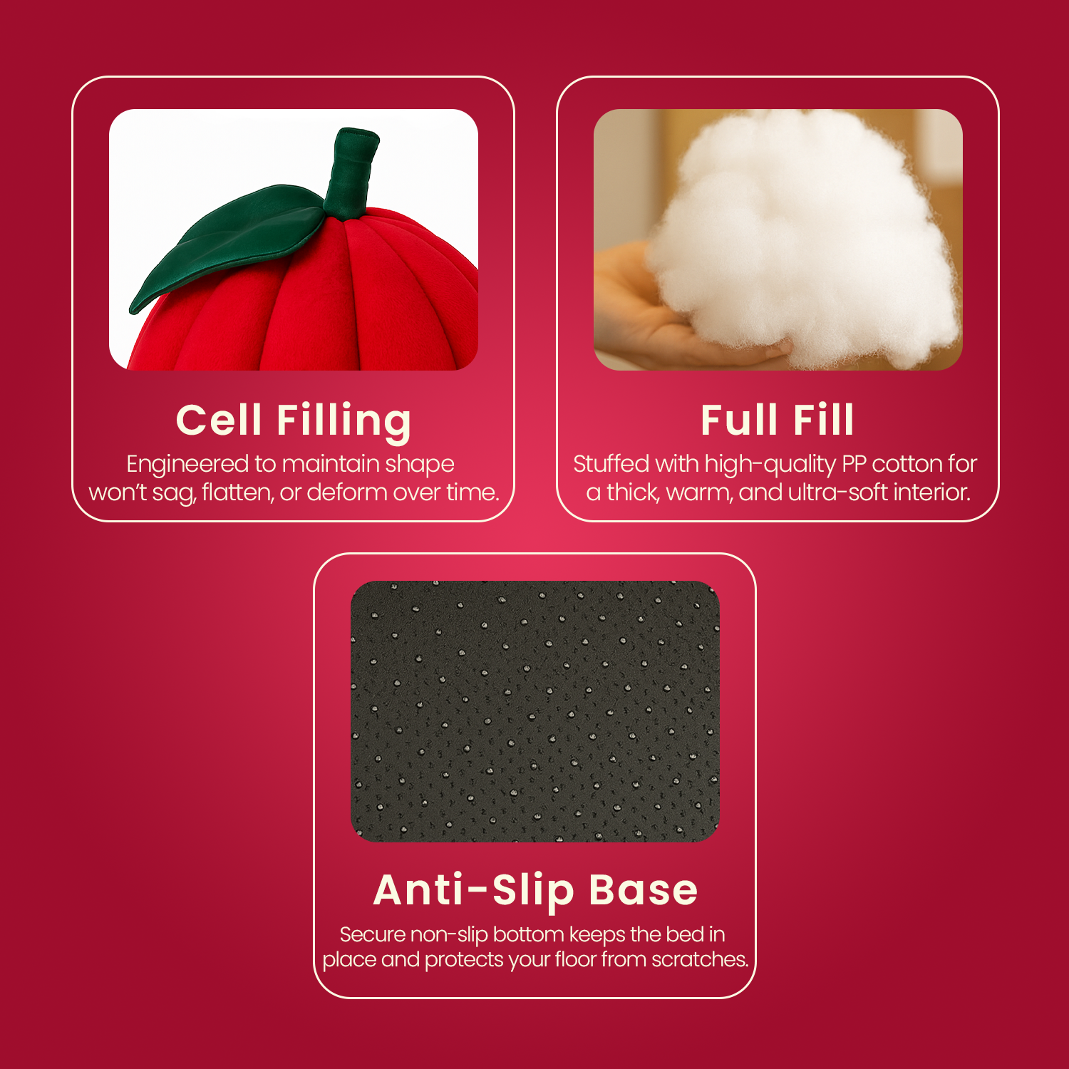 Pumpkin Pet House - Soft Toy House For Cats/Dogs - Munchix Pro