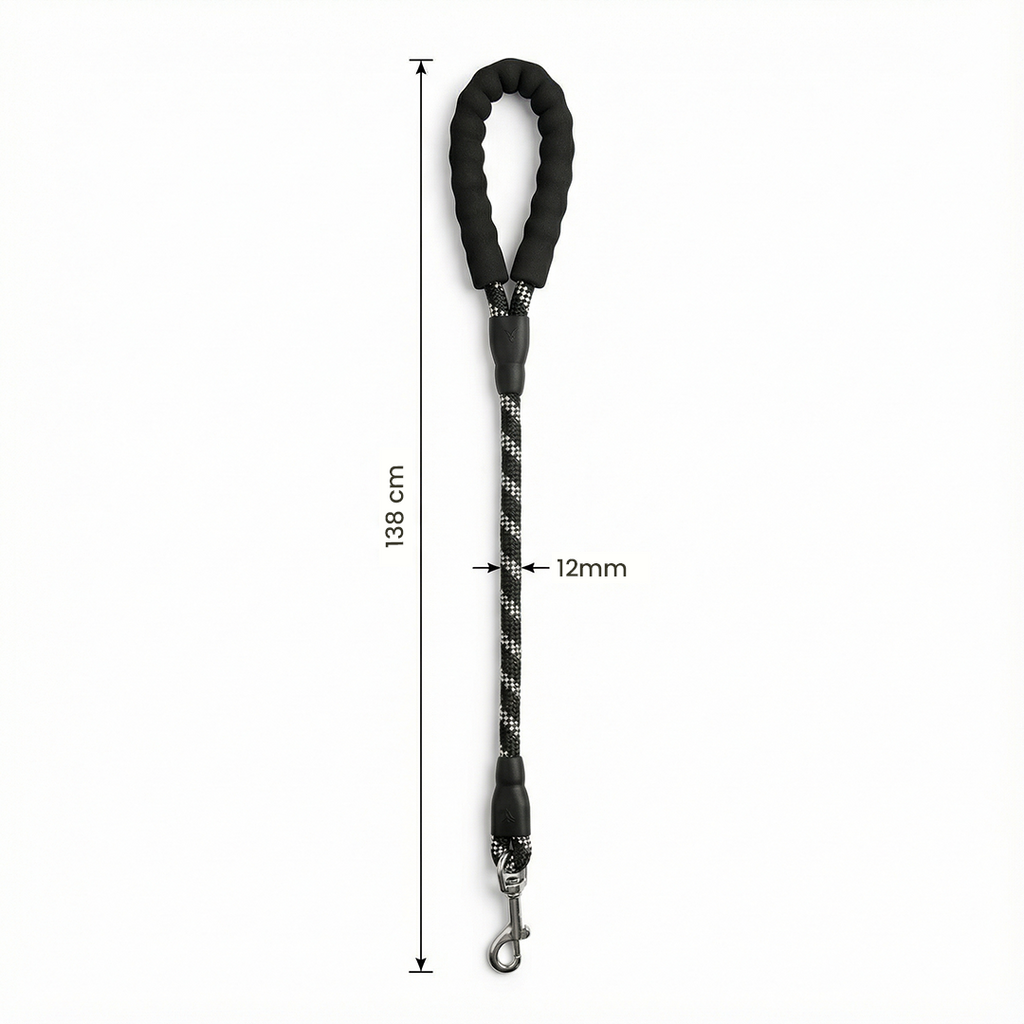 Premium Dog Leash Rope With Grip 12mm