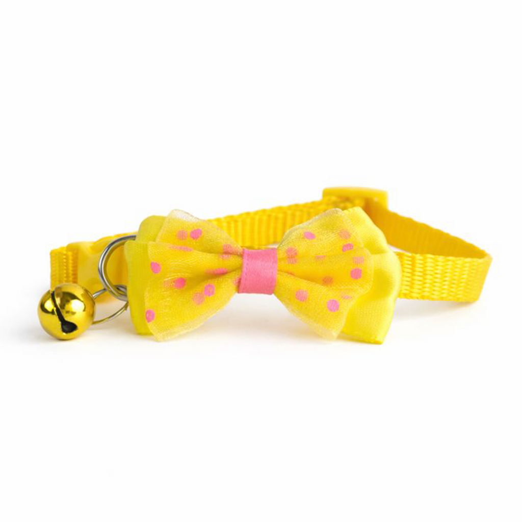 Bow Collar For Kitten & Cat