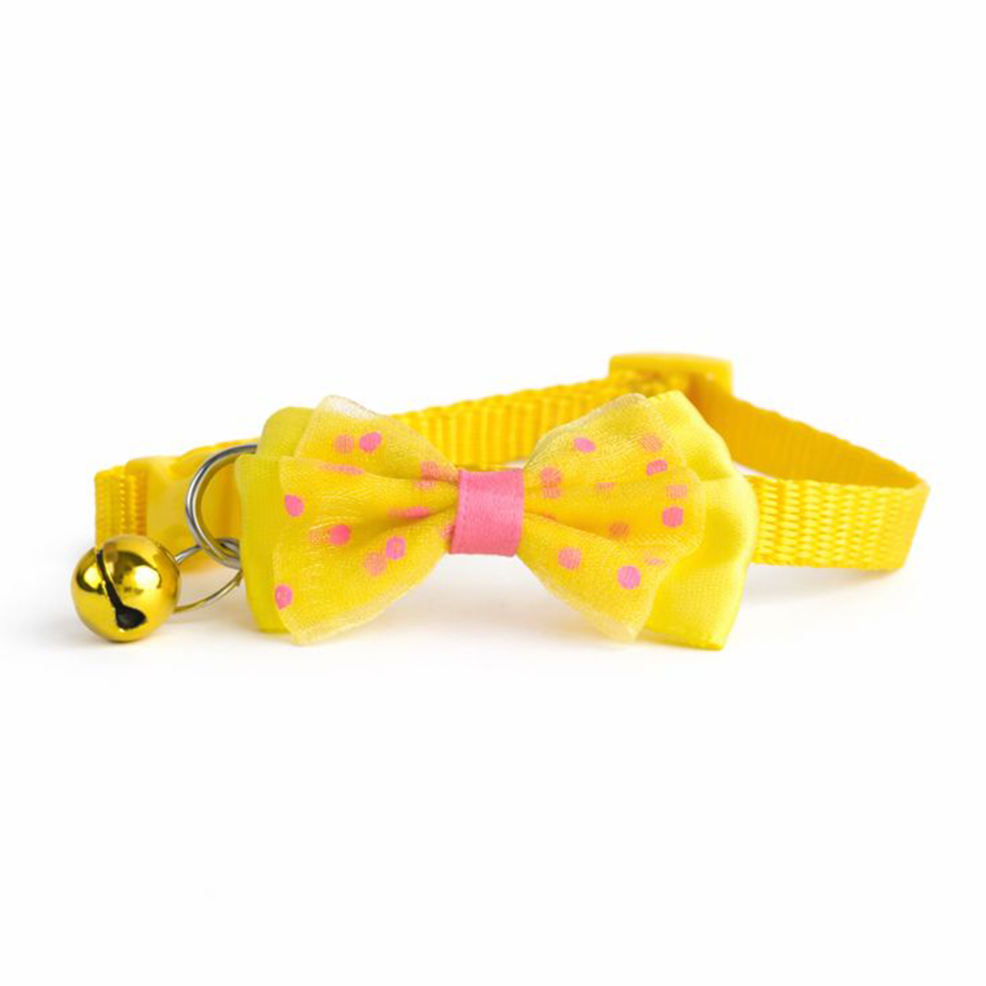 Bow Collar For Kitten & Cat