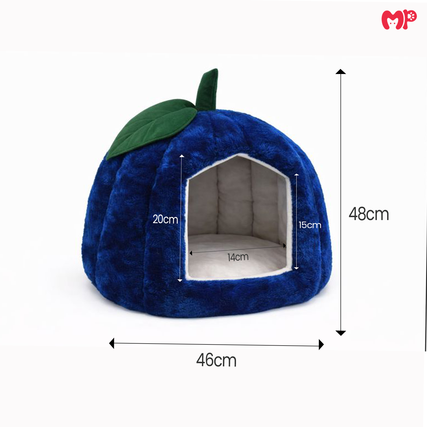 Pumpkin Pet House - Soft Toy House For Cats/Dogs - Munchix Pro