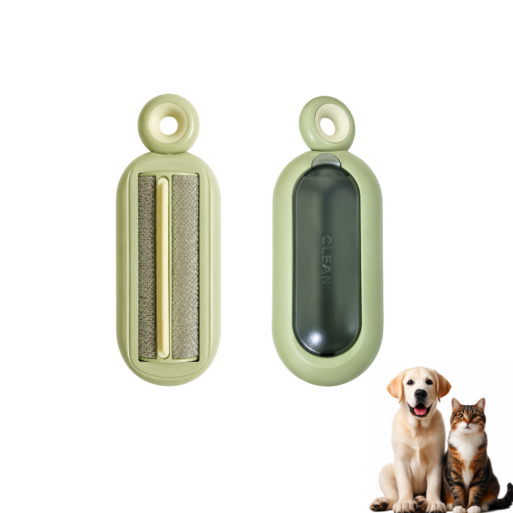 Circular Lint Brush for Pet Hair Removal | Portable Fur Remover