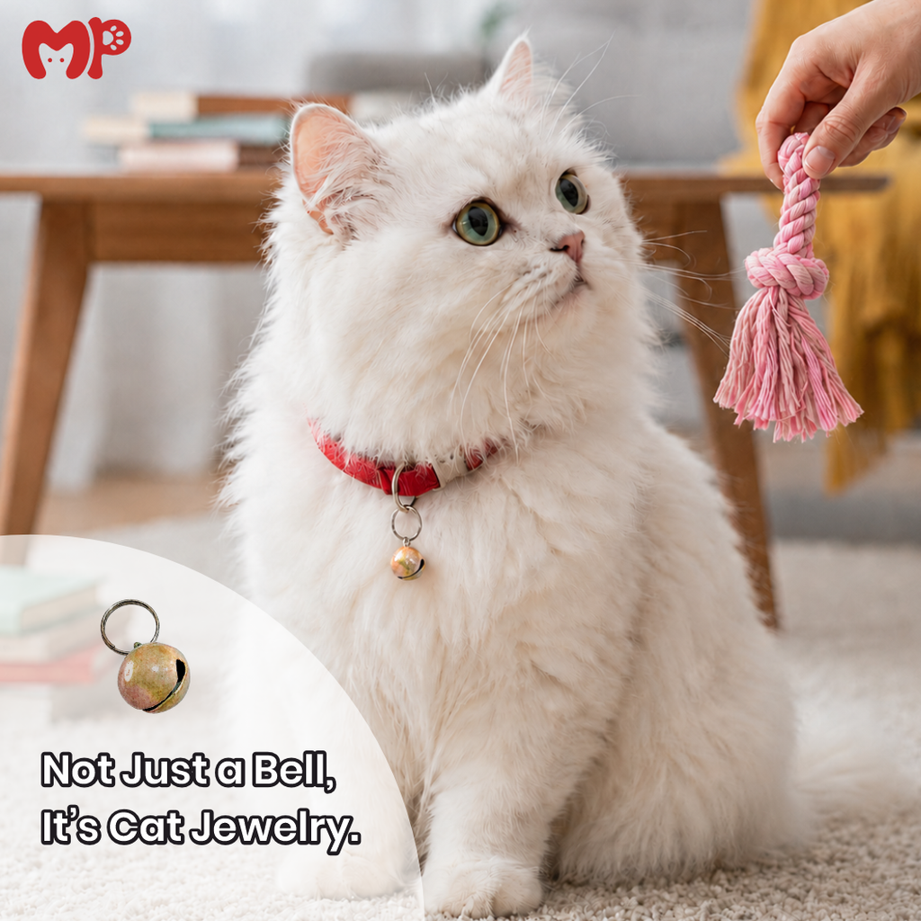Colorful Metal Pet Collar Bell | Lightweight Hanging Bell Charm for Cat & Dog Collars